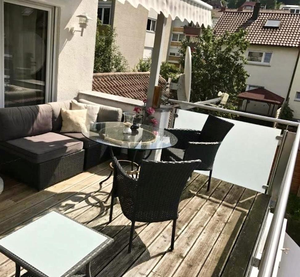 Apartmán Luxurioeses Studio Im Zentrum, Balkon, Kamin, Klima Ravensburg Exteriér fotografie